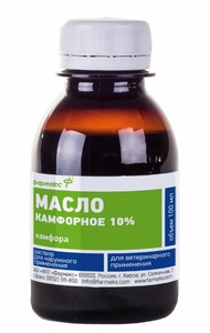 МАСЛО камфорное 10 % (100 мл)