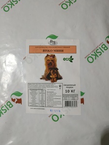 БИСКО корм/собак малых пород (10 кг)