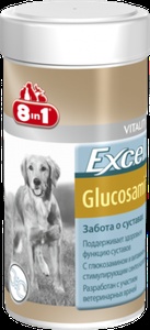 ЭКСЕЛЬ Глюкозамин (8 в 1) витамины д/собак (55 таб) глкозамин/хондроитин