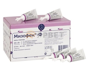 МИЗОФЕН-Ф (8 г) мазь глазная (левамизол/флорфеникол)
