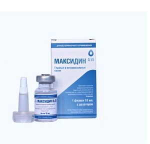 МАКСИДИН 0,15% капли глазные и интраназальные (5 мл) с дозатором