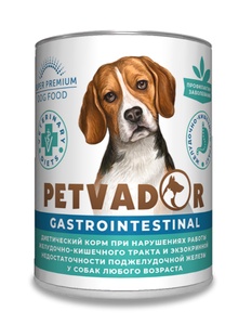 ПЕТВАДОР VETERINARY DIETS корм д/собак конс (340 г) Gastrointenstinal