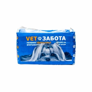 ВЕТзабота пеленки (60*60 см*30 шт) впитывающие