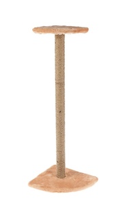 КОГТЕТОЧКА-столбик д/кошек с полкой (75 см) (102-1) угловая зоомарк
