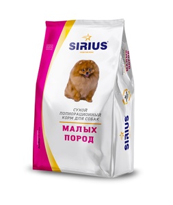 СИРИУС корм д/собак сух (1,2 кг) мелких пород СРОК