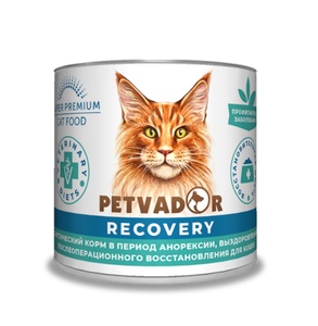 ПЕТВАДОР VETERINARY DIETS корм д/кошек конс (240 г) Recovery