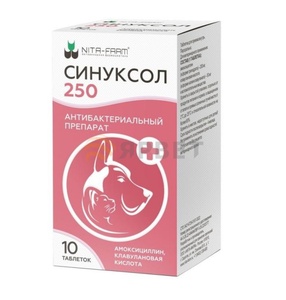 СИНУКСОЛ (250 мг*10 таб) (аналог синулокса)